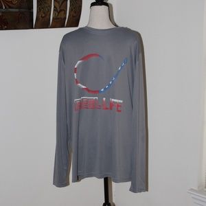 Reel Life, Sun ray defender long sleeve fishing shirt